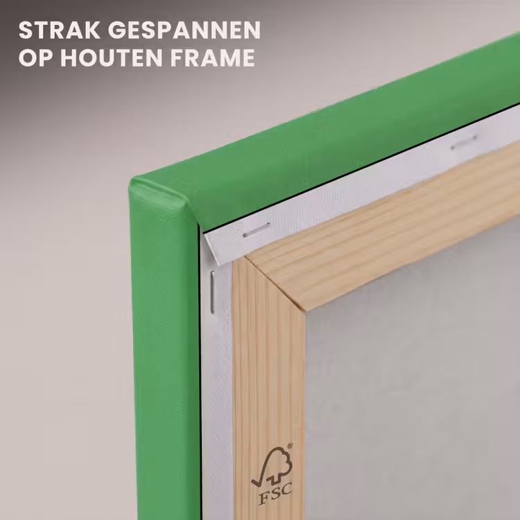 Canvas schilderij - Bal - Geel - Sport - Groen - Illustratie — 6