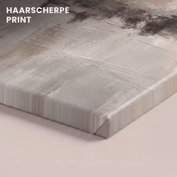 Canvas schilderij - Moderne kunst - Abstract - Beige — 5