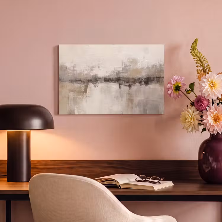 Canvas schilderij - Moderne kunst - Abstract - Beige — 6