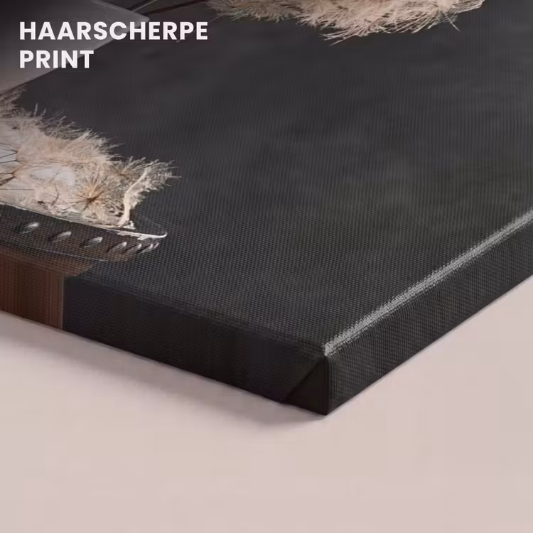 Canvas schilderij - Bloemzaden - Paardenbloem- Vaas - Stilleven - Boeket — 5
