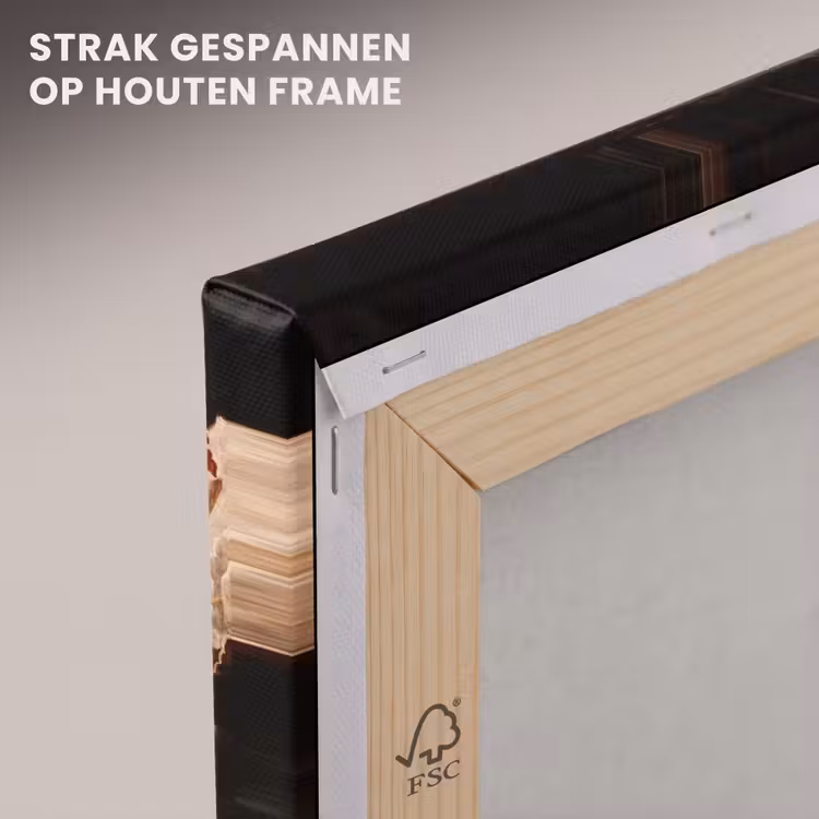 Canvas schilderij - Goud - Lippen - Kunst — 7
