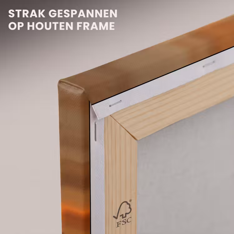 Canvas schilderij - Leeuwen - Zonsondergang - Afrika - Savanne - Dieren — 7