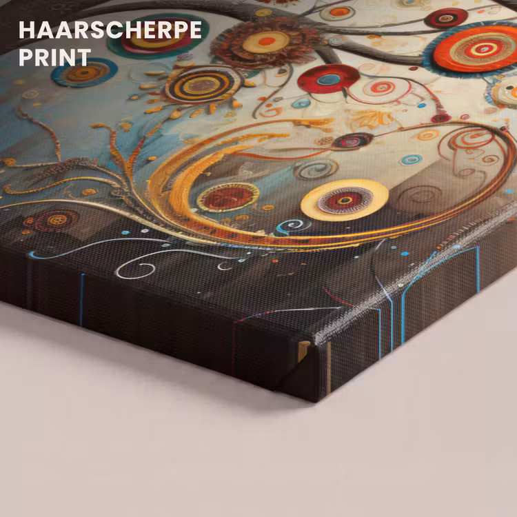 Canvas schilderij - Boom - Tree of life - Kleur — 5
