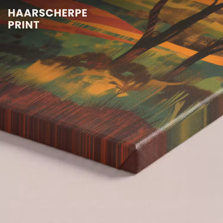 Canvas schilderij - Landschap - Afrikaans - Zon — 5