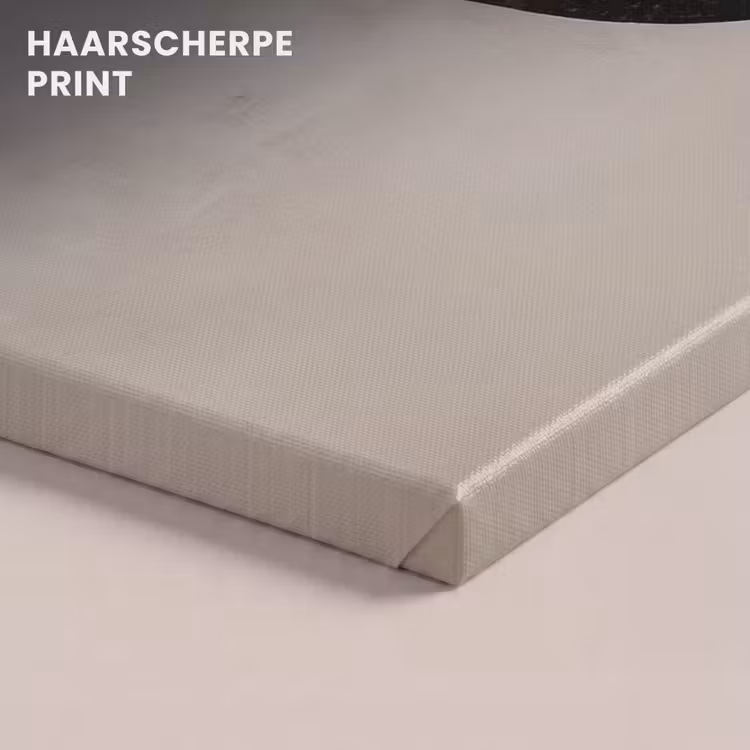 Canvas schilderij - Contourlijnen - Abstracte landschap — 5