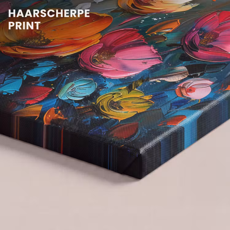 Canvas schilderij - Klaprozen - Bloemen - Kunst - Botanisch — 5
