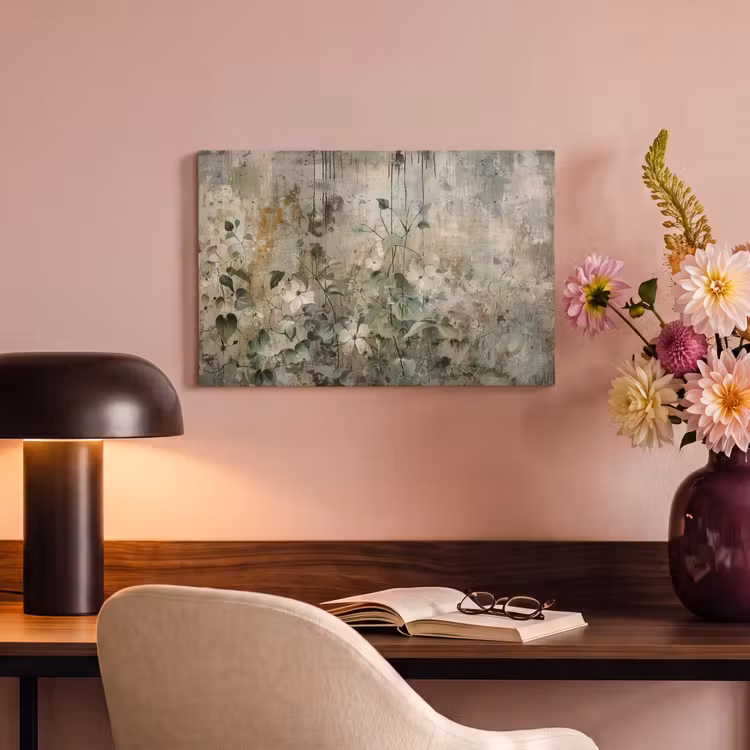 Canvas schilderij - Bloemen - Bladeren - Abstract - Modern — 6