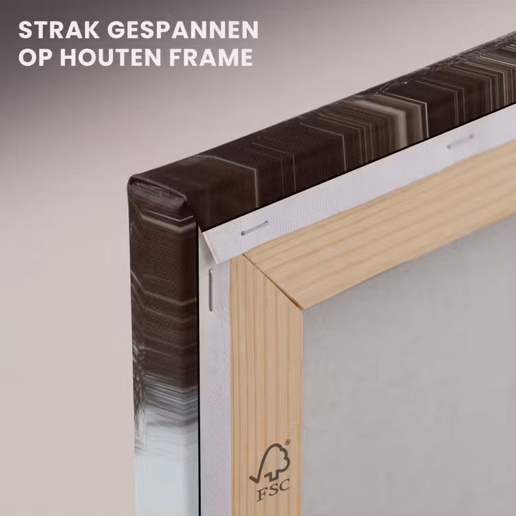 Canvas schilderij - Hangmat - Palmbomen - Strand - Zee — 7