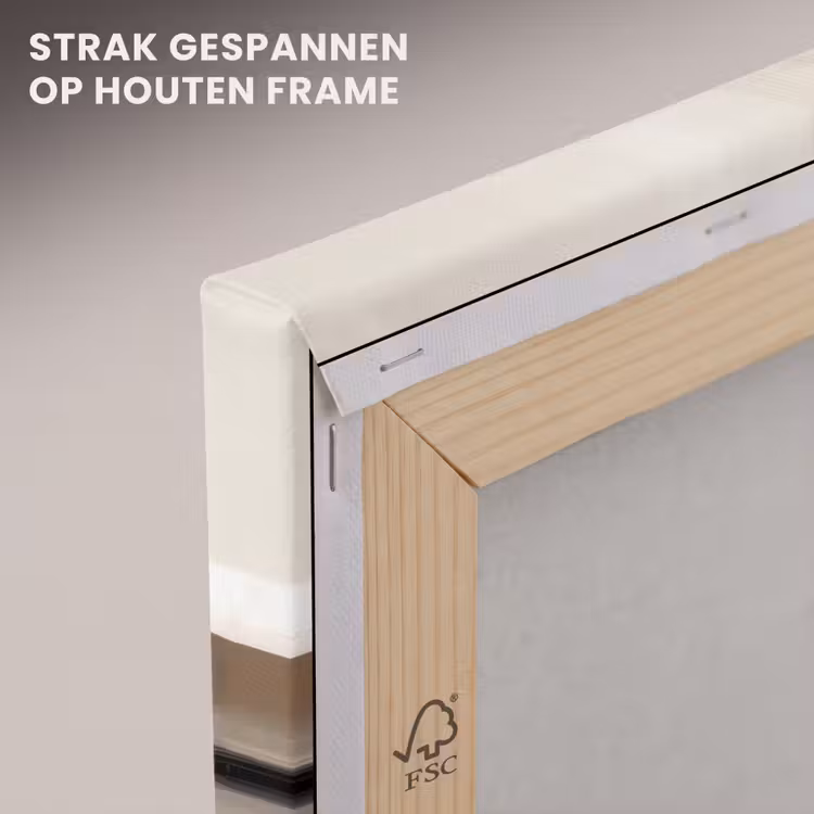 Canvas schilderij - Minimalistisch - Landschap - Dimensie — 7