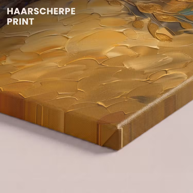Canvas schilderij - Goud - Boom - Abstract - Modern — 5