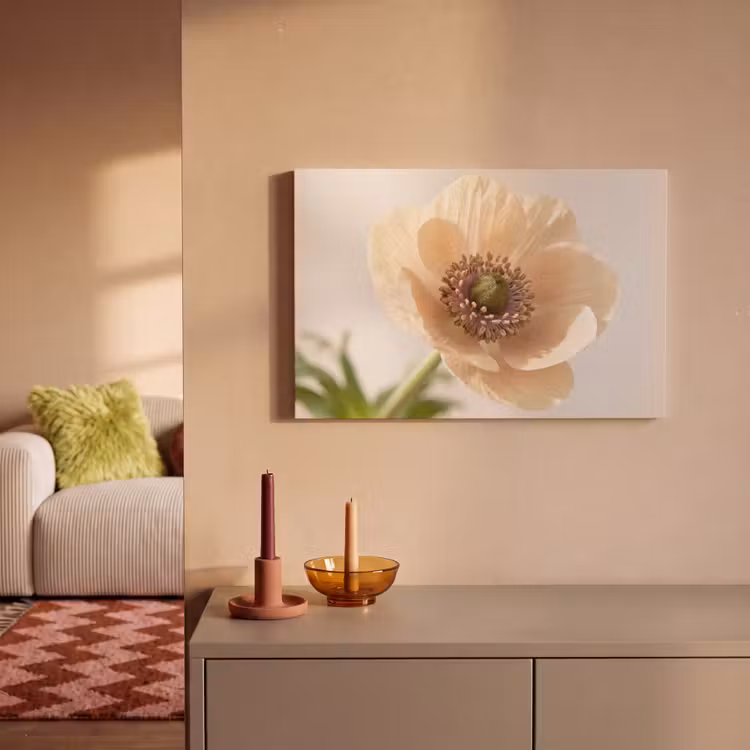 Canvas schilderij - Bloem - Minimalistisch - Groen — 2