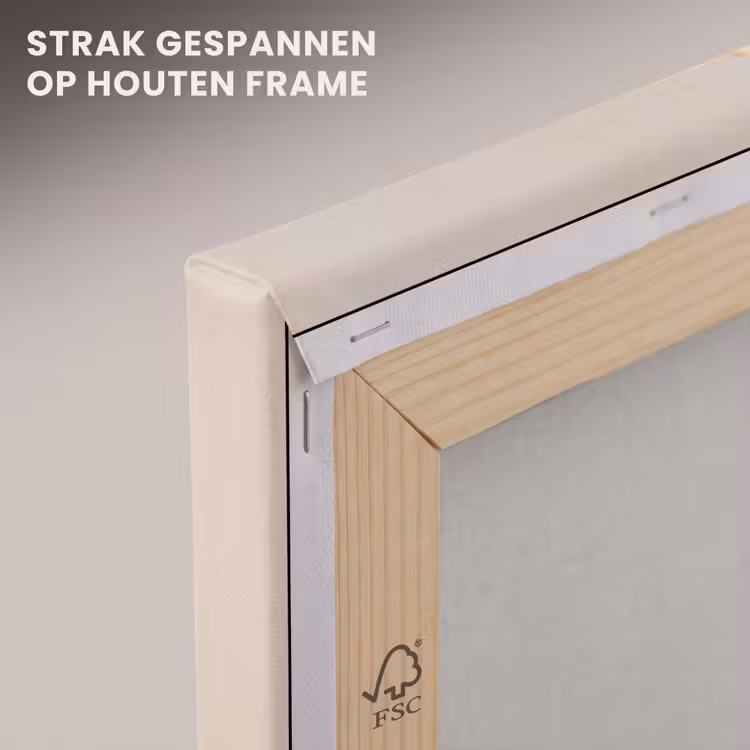 Canvas schilderij - Bloem - Minimalistisch - Groen — 7