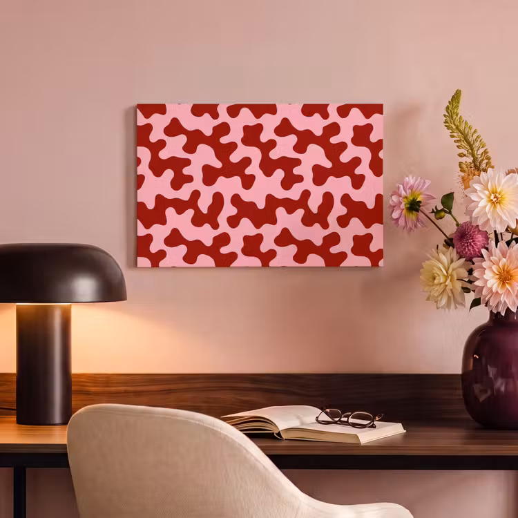 Canvas schilderij - Modern - Abstract - Rood — 6