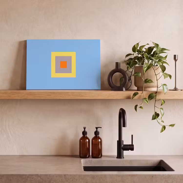 Canvas schilderij - Abstract - Geometrisch - Kleurrijk - Modern - Vormen — 3