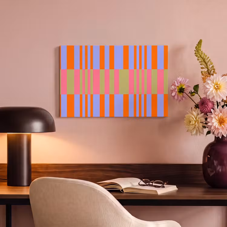 Canvas schilderij - Abstract - Patroon - Geometrisch - Kleurrijk - Modern — 5