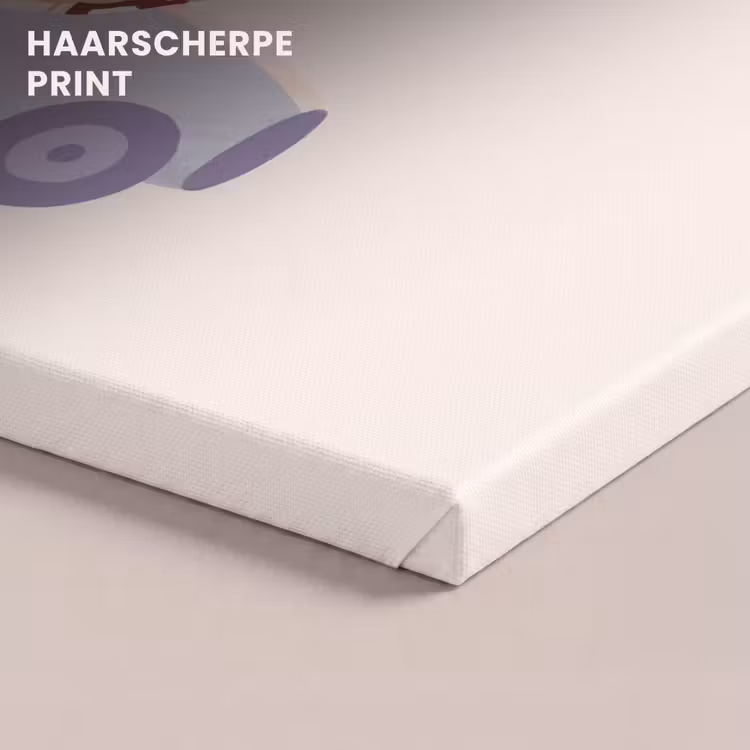 Canvas schilderij - Beer - Auto - Kinderkamer - Cartoon - Speels — 4