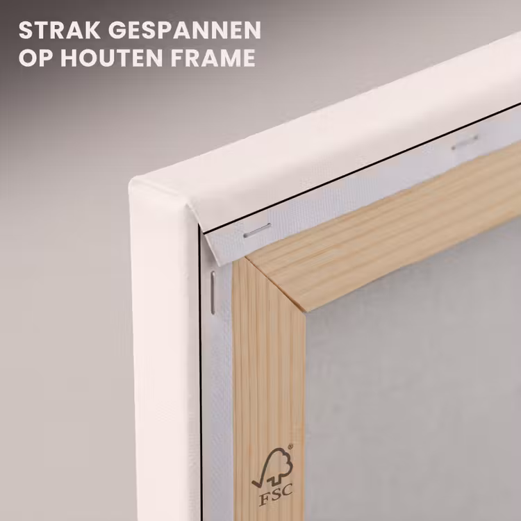 Canvas schilderij - Beer - Auto - Kinderkamer - Cartoon - Speels — 6
