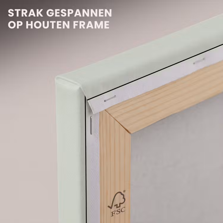 Canvas schilderij - IJs - Hoorntjes - Eten - Illustratie - Vrolijk — 6