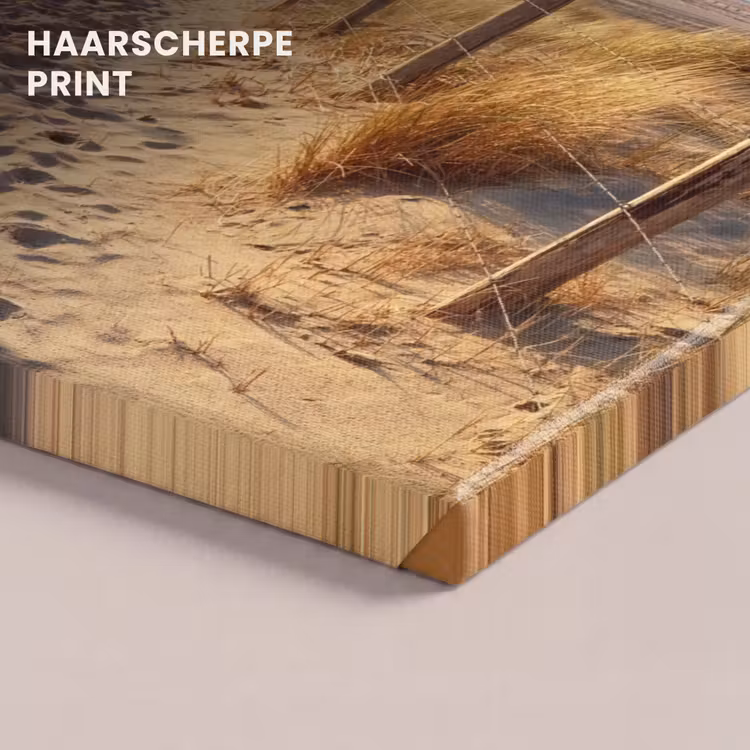 Canvas schilderij - Strand - Zee - Nederland - Duinen - Zon — 5