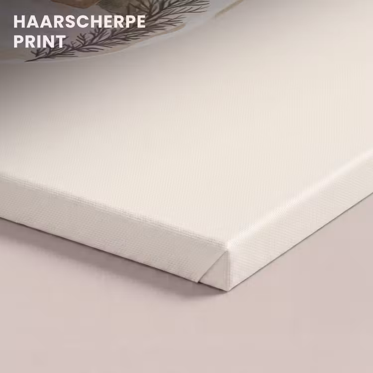 Canvas schilderij - Quote - Winter - Kerst - Beige - Kerstbal — 5