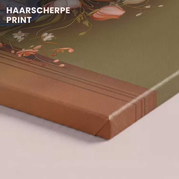 Canvas schilderij - Neutral - Bloemen - Boeket - Vaas — 5