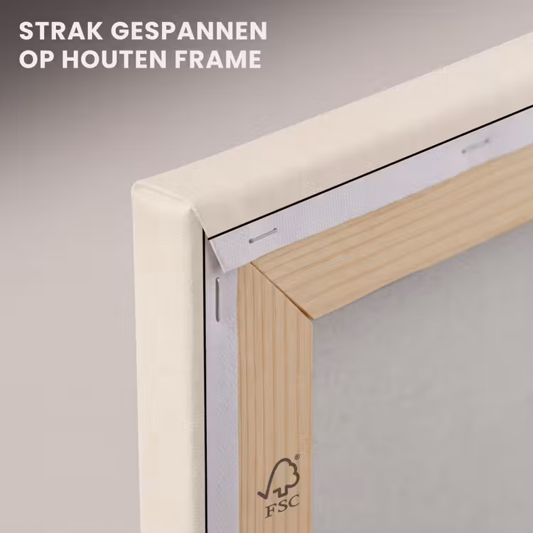 Canvas schilderij - Plant - Beige - Japandi — 7