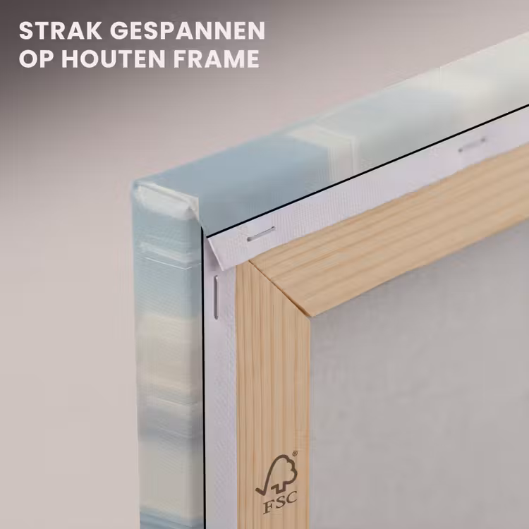 Canvas schilderij - Strand - Zee - Zonsondergang — 7