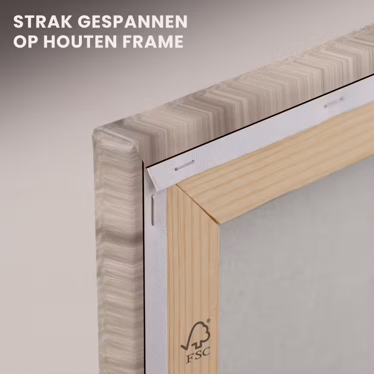 Canvas schilderij - Strand - Zeester - Zand - Beige — 7