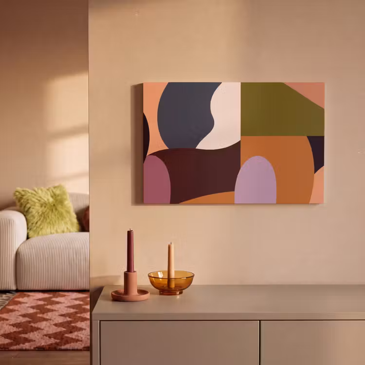 Canvas schilderij - Abstracte Vormen — 2