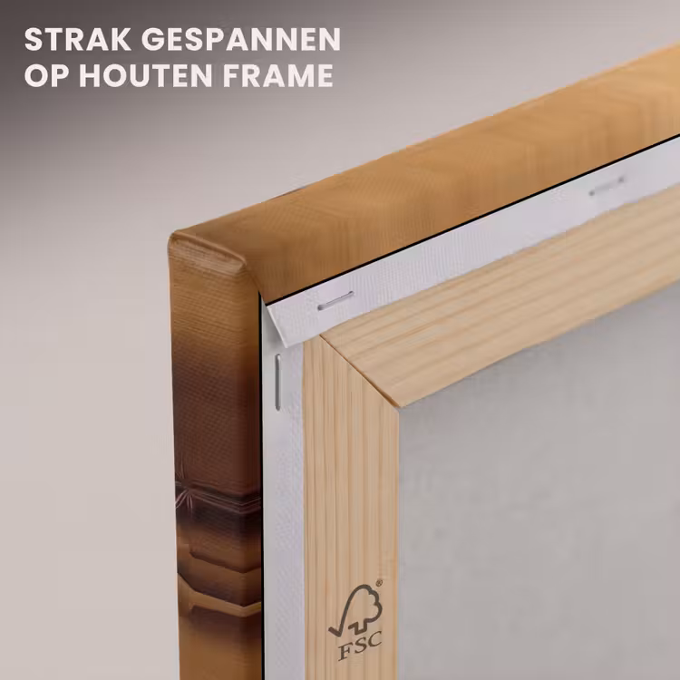 Canvas schilderij - Hout - Wereldkaart - Bakken - Keuken — 7