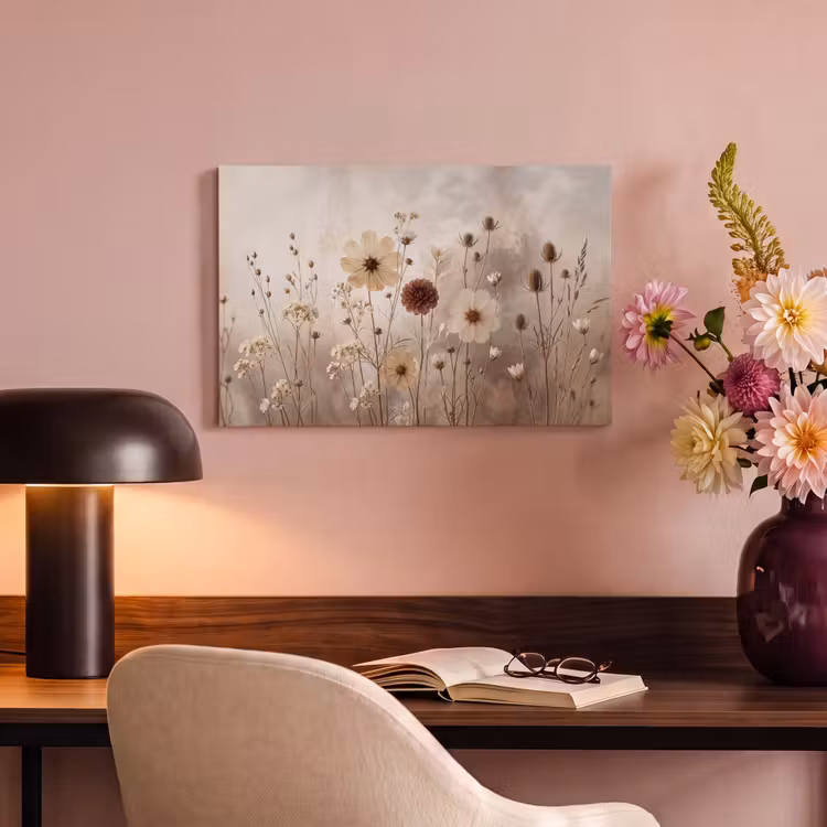 Canvas schilderij - Wilde bloemen - Botanisch - Vintage - Natuur - Rustiek — 6