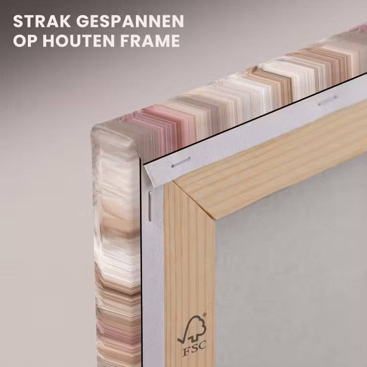 Canvas schilderij - Pampasgras - Pluizig - Kleurrijk — 7