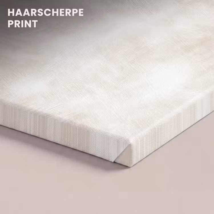 Canvas schilderij - Subtiel - Structuur - Beige — 5