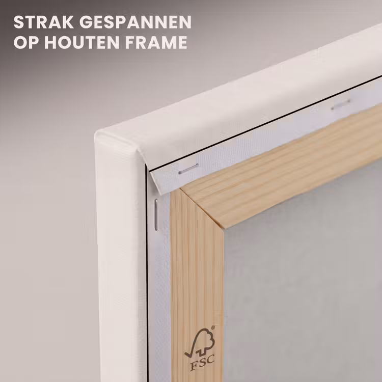 Canvas schilderij - Symbool - Spiraal - Abstract - Minimalistisch - Beige — 6