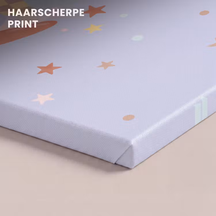 Canvas schilderij - Raket - Ruimte - Planeet - Illustratie — 4