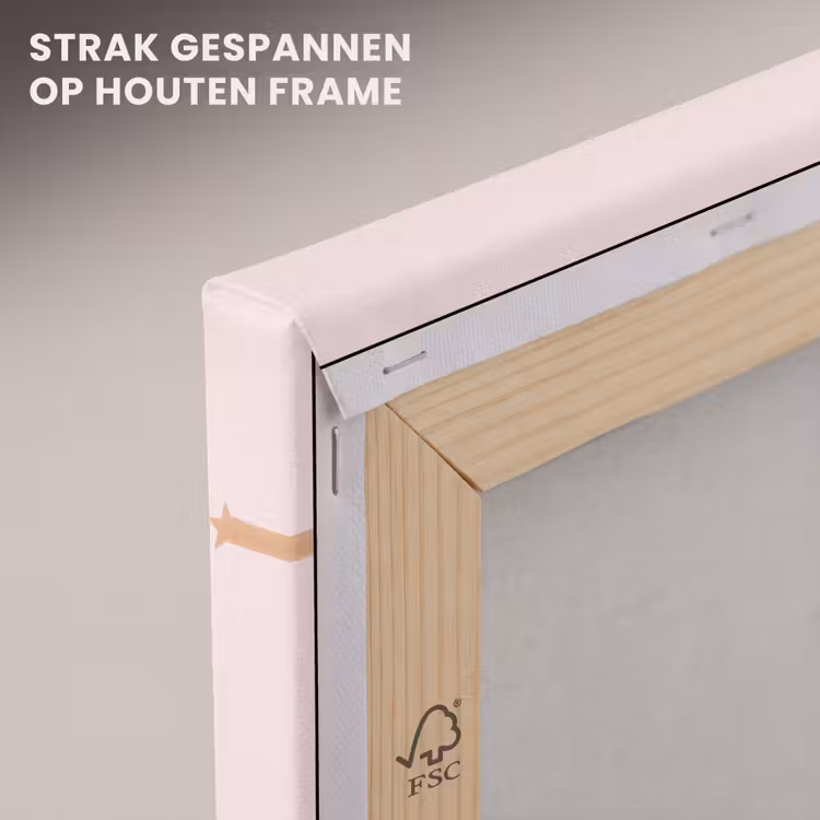 Canvas schilderij - Zon - Maan - Sterren - Kinderkamer - Pastel — 6