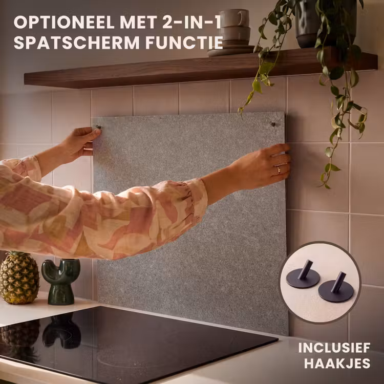 Inductie beschermer - Grind en Grijs — 10