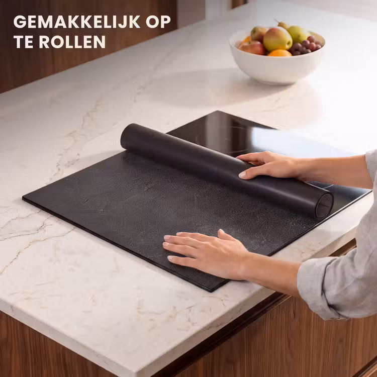 Inductie beschermer - Diep Antraciet Textuur — 7