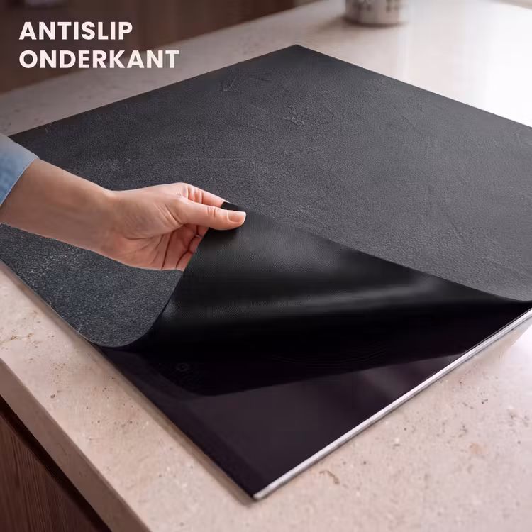Inductie beschermer - Diep Antraciet Textuur — 9