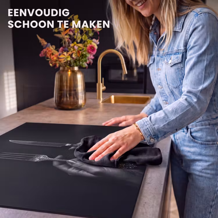 Inductie beschermer - Handen met Vork en Mes — 6