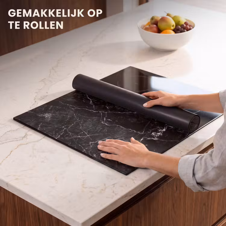 Inductie beschermer - Nachtelijke Marmeren Hemel — 7