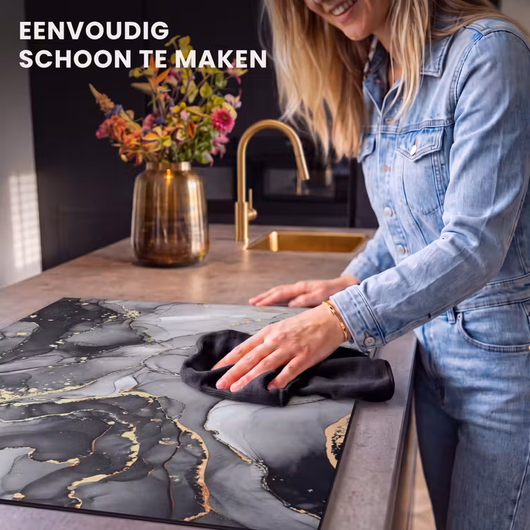 Inductie beschermer - Goudaderen door Monochrome Bergen — 6