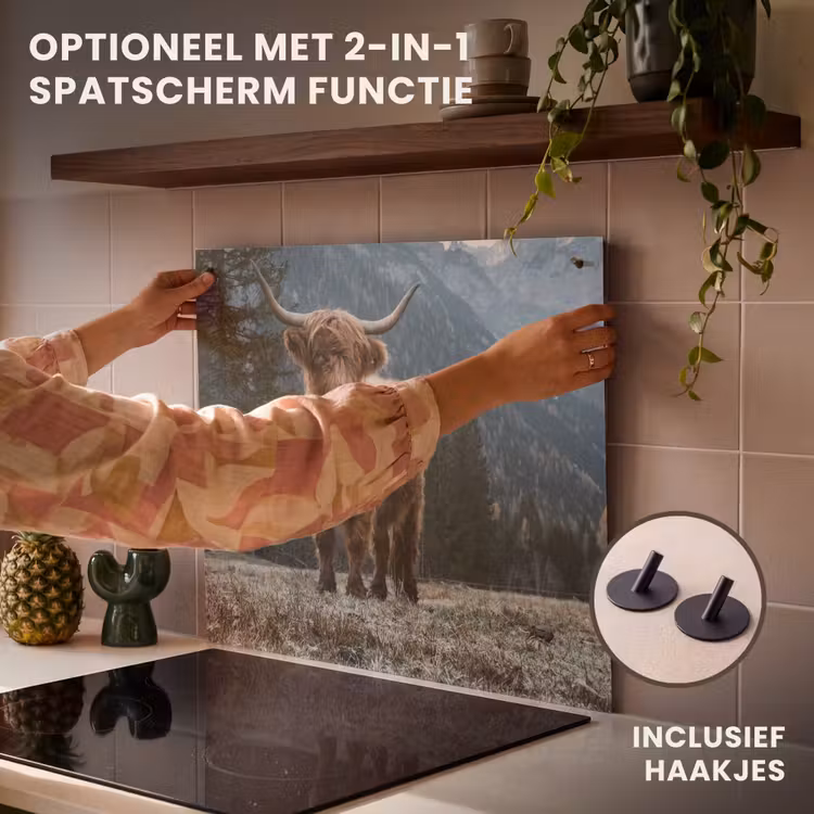 Inductie beschermer - Bergbewoner bij Schemering — 10