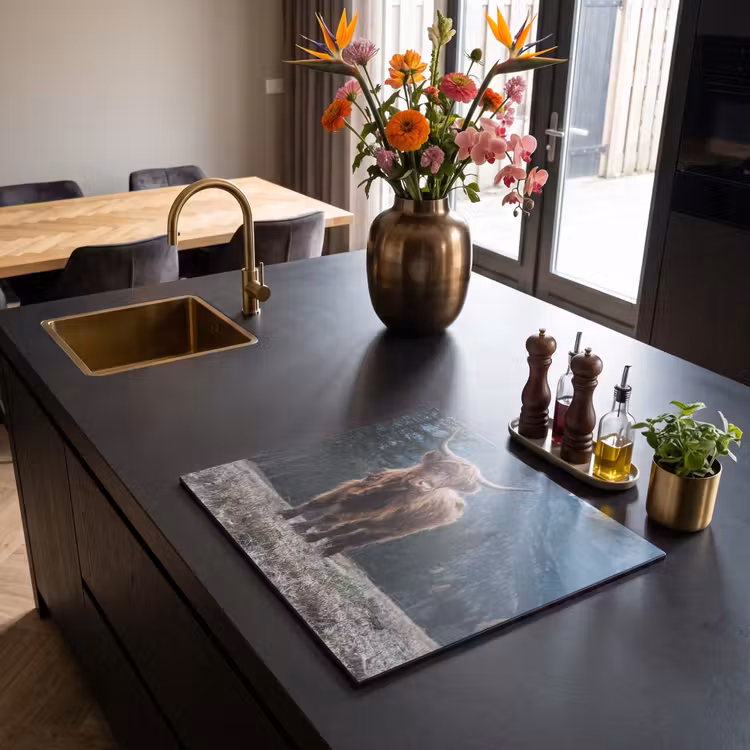 Inductie beschermer - Bergbewoner bij Schemering — 5