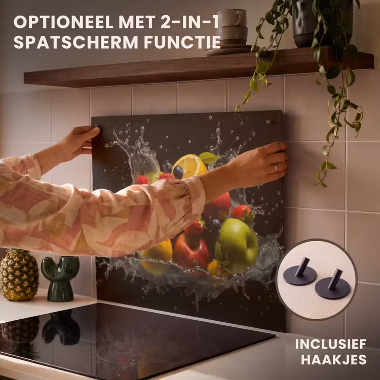 Inductie beschermer - Fruit - Appel - Sinaasappel - Rode vruchten - Water — 10