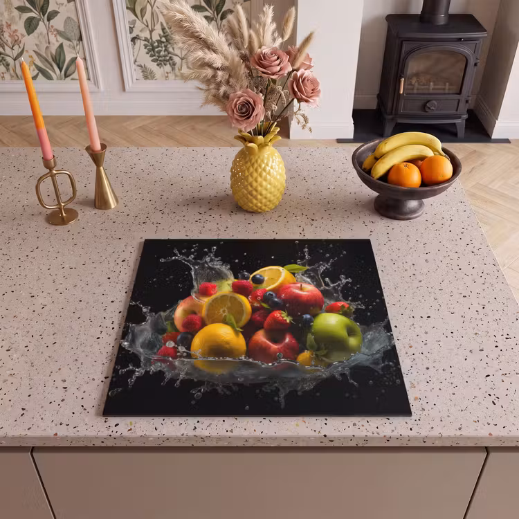Inductie beschermer - Fruit - Appel - Sinaasappel - Rode vruchten - Water — 2