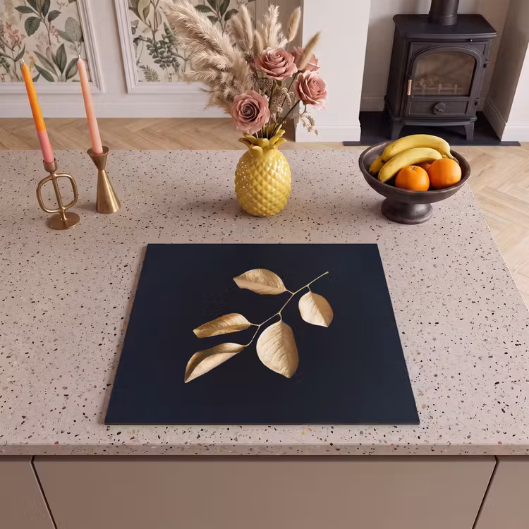 Inductie beschermer - Herfstgoud — 2