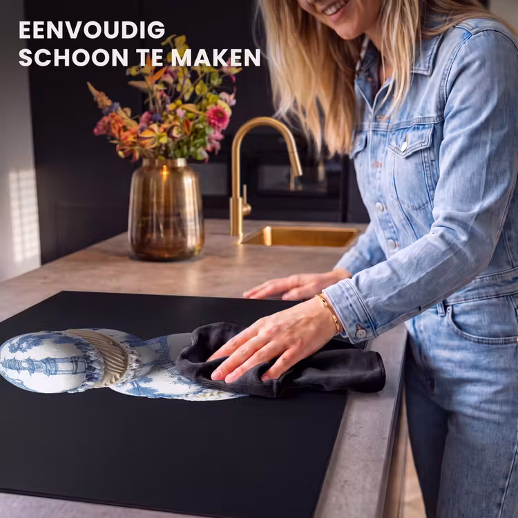 Inductie beschermer - Eten - Macarons - Delfts blauw - Koekjes — 6