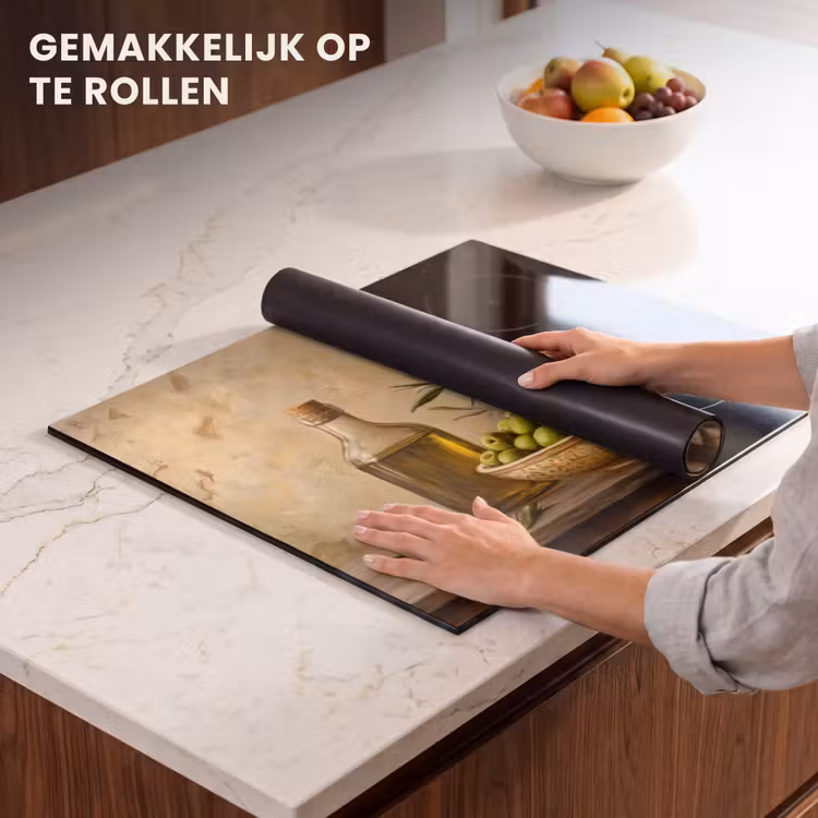 Inductie beschermer - Olijven - Stilleven - Vintage — 7