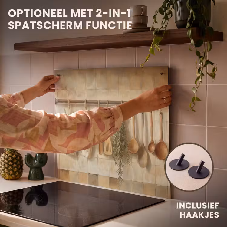 Inductie beschermer - Hout - Keukengerei - Stilleven - Tegels — 10